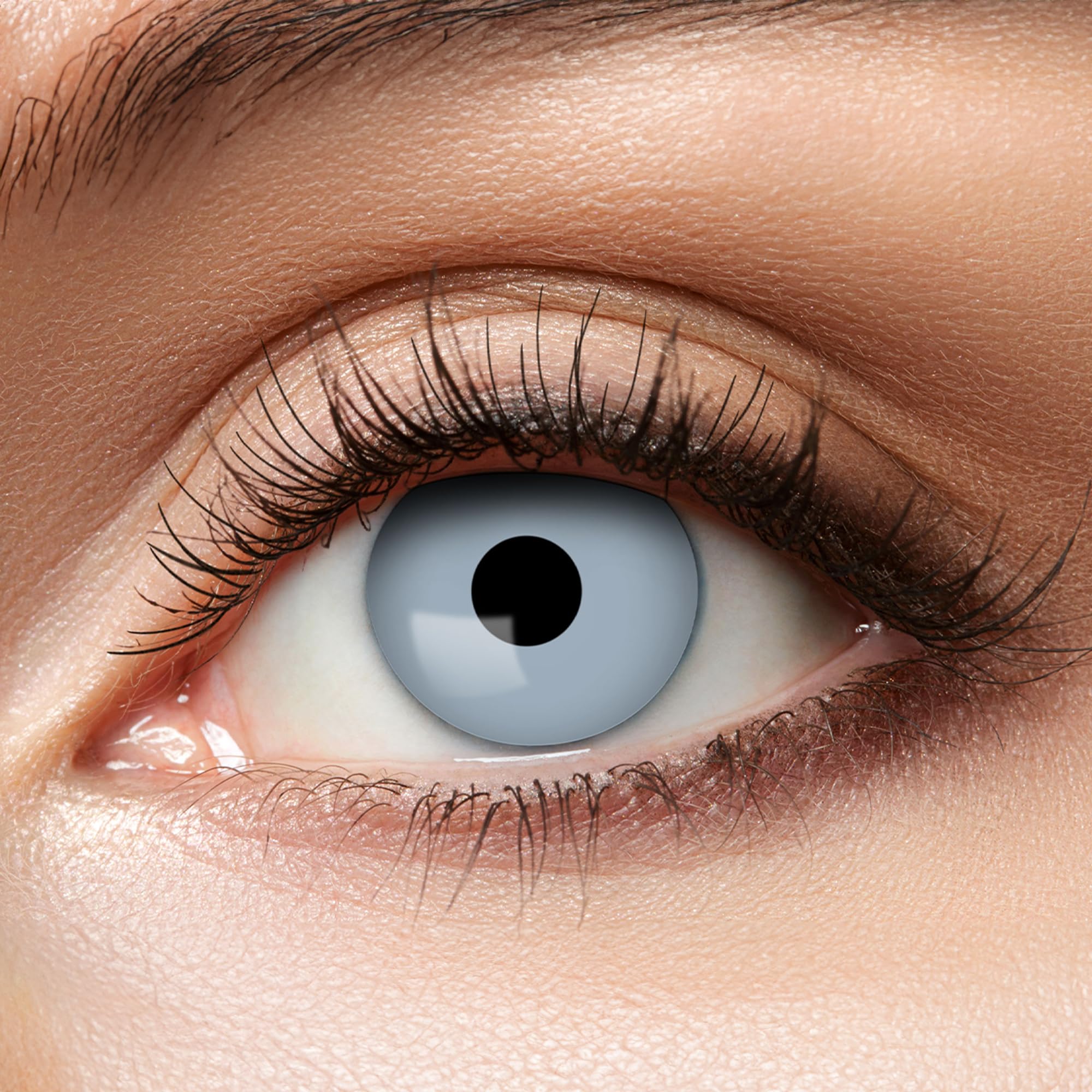 Zoelibat Eyecatcher 12-month contact lenses Vampire Grey 7