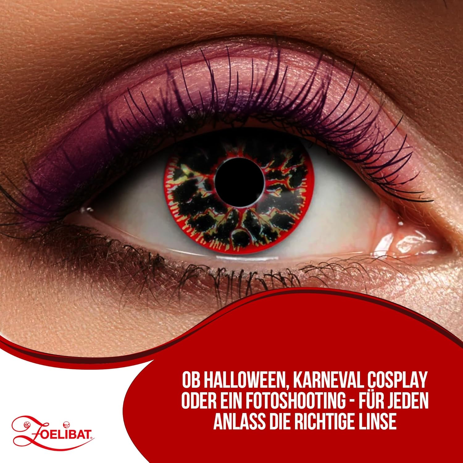 Zoelibat Eyecatcher 12-month contact lenses Dark Dream 13