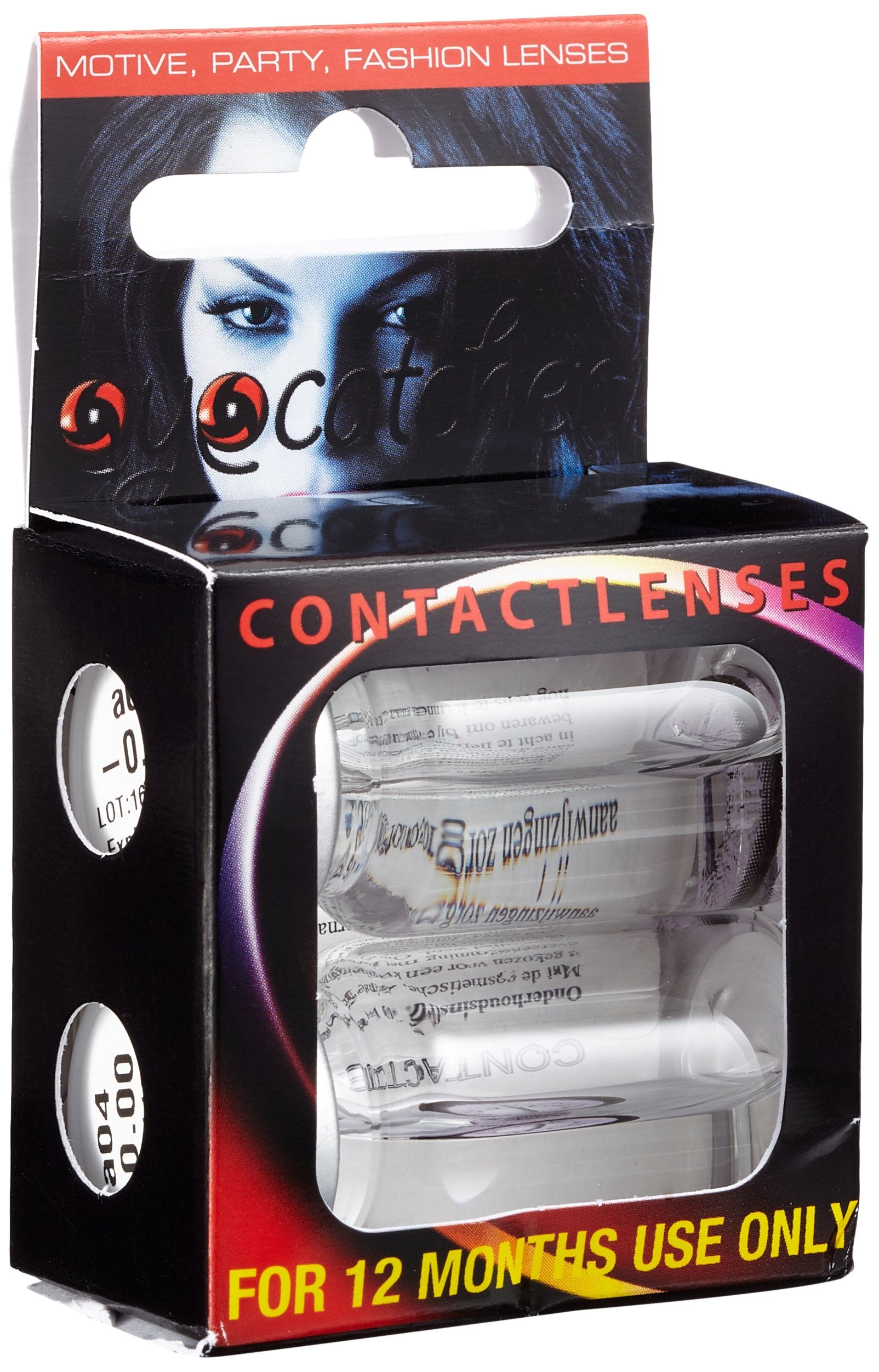 Zoelibat Eyecatcher Natural 12 Month Contact Lenses Tone 04 15