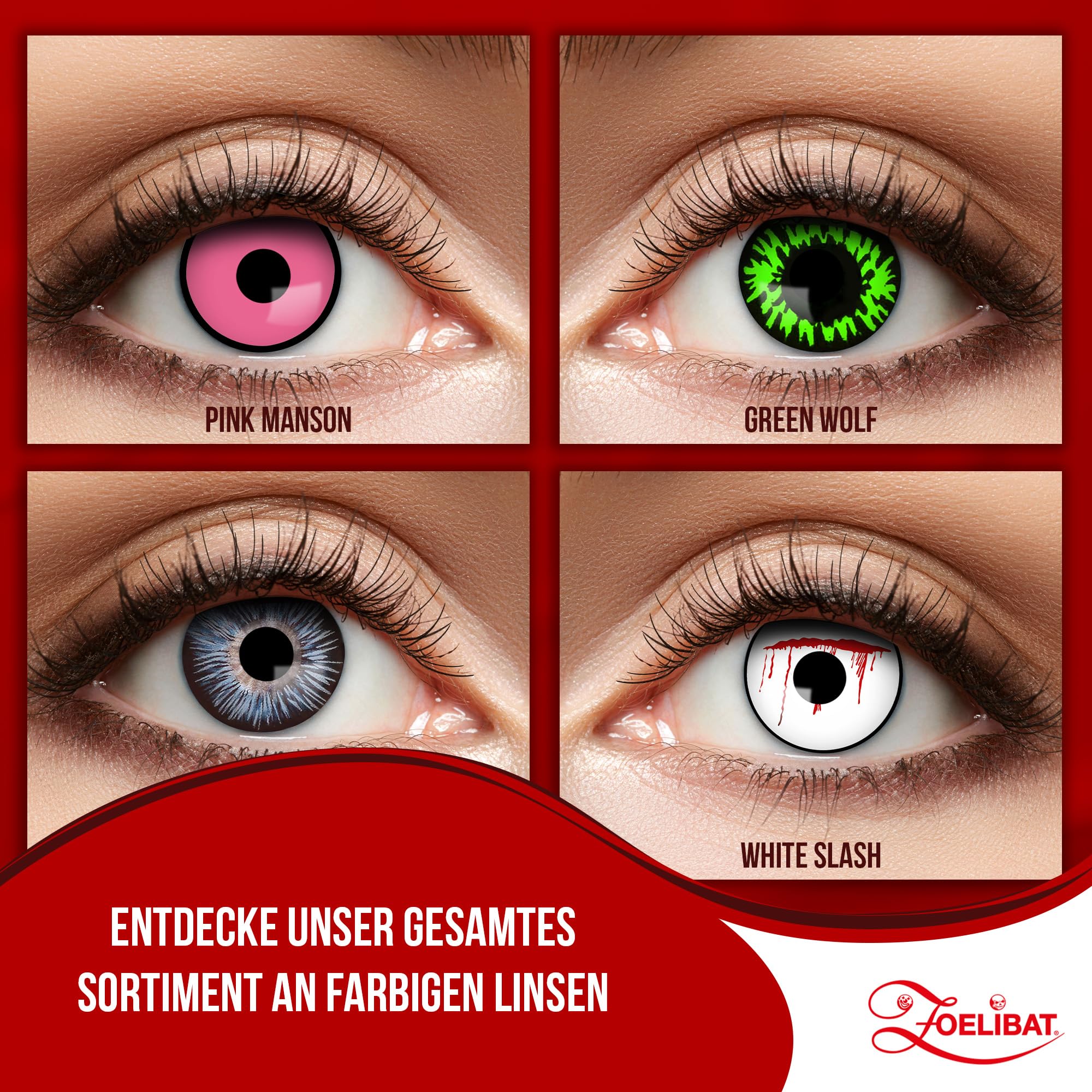 Zoelibat Eyecatcher Natural 12 Month Contact Lenses Tone 07 14