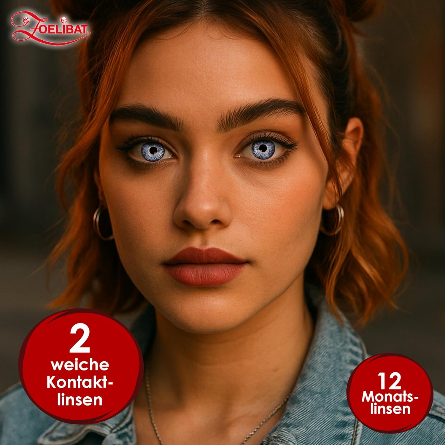 Zoelibat Eyecatcher Natürliche 12 Monats-Kontaktlinsen Tone 54 10