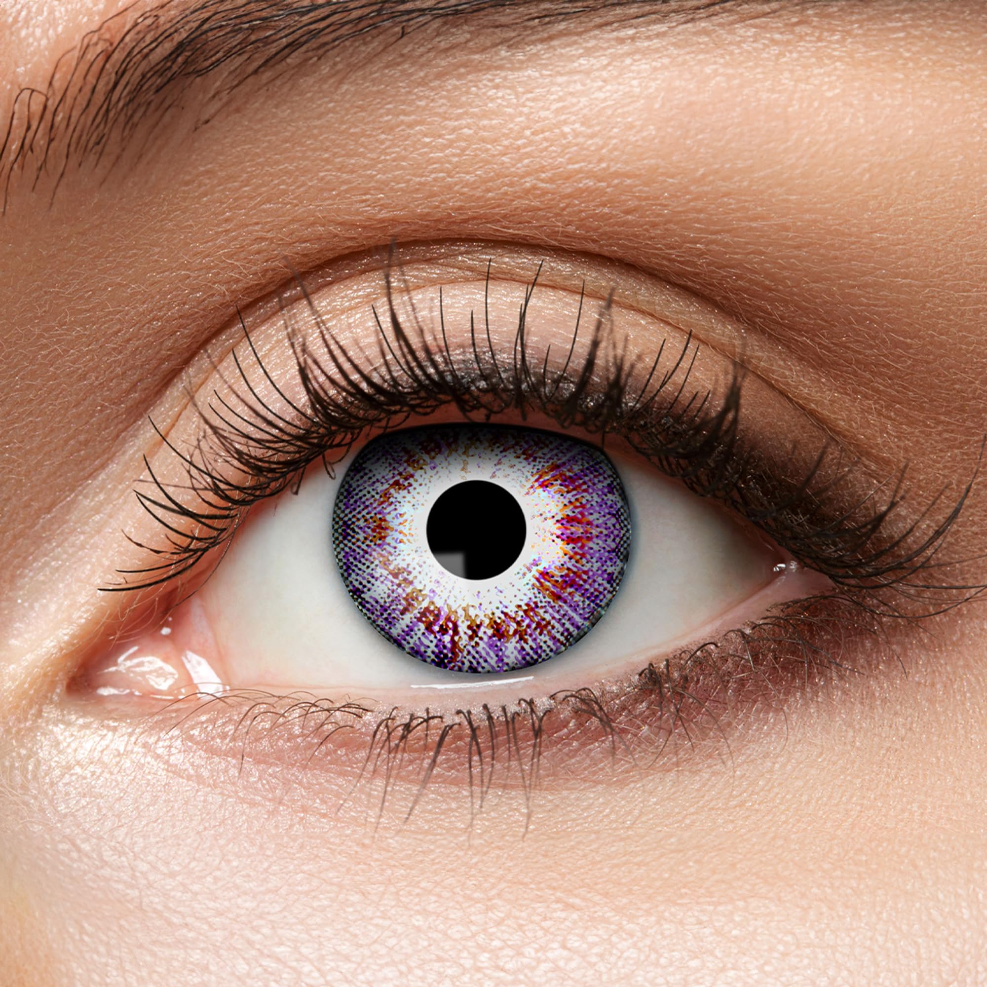 Zoelibat Eyecatcher Natürliche 12 Monats-Kontaktlinsen Amethyst 8