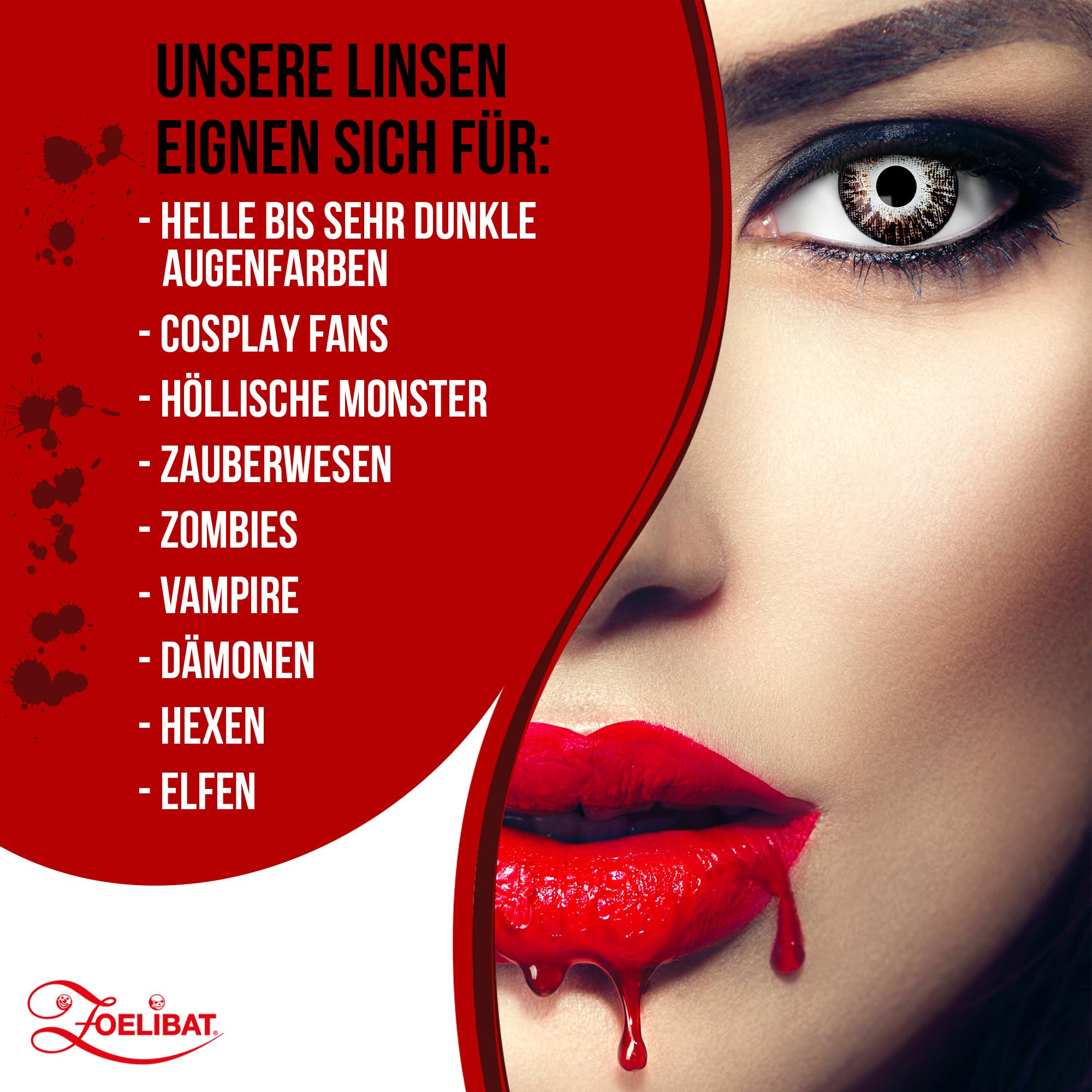 Zoelibat Eyecatcher Natürliche 12 Monats-Kontaktlinsen Brown 11