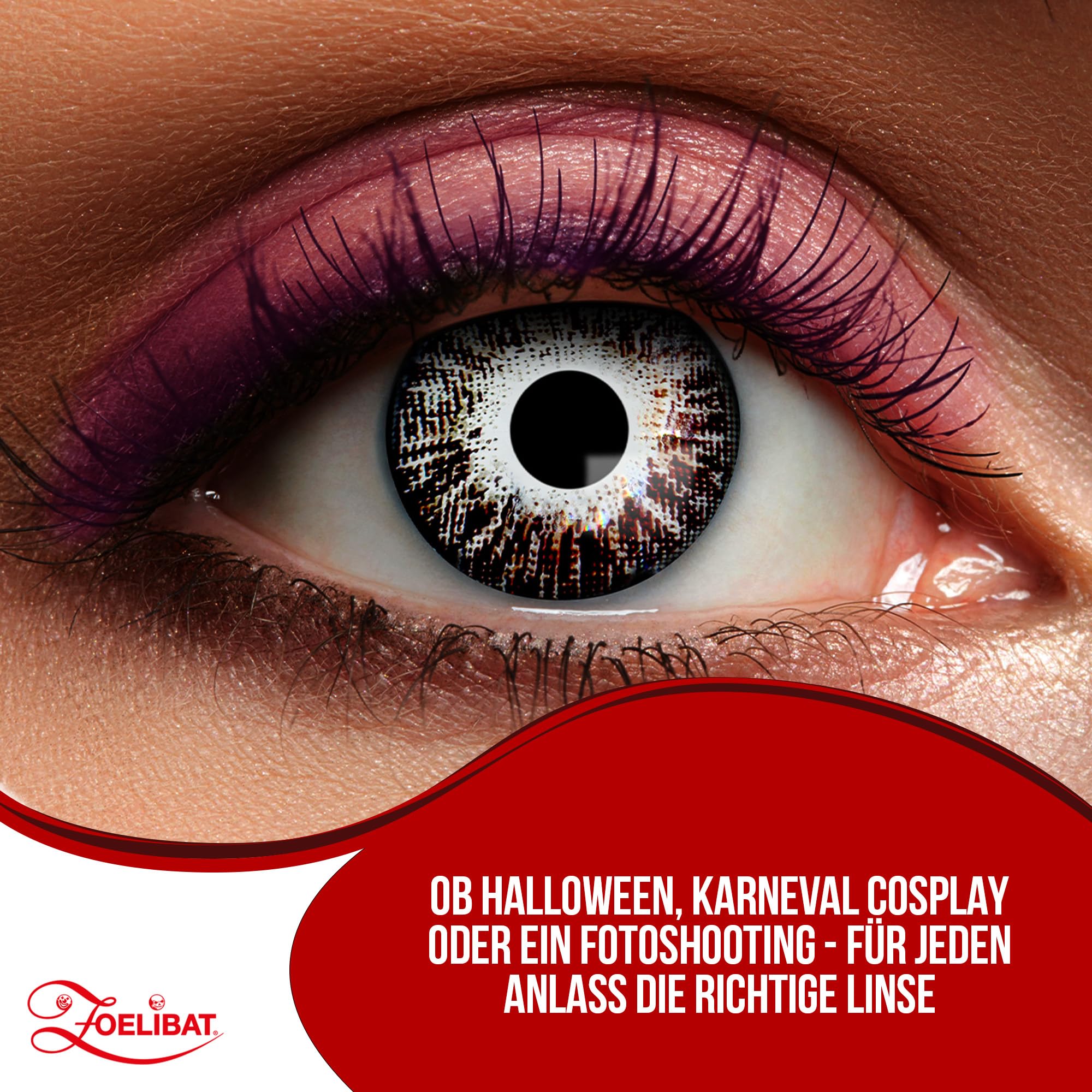 Zoelibat Eyecatcher Natürliche 12 Monats-Kontaktlinsen Brown 13