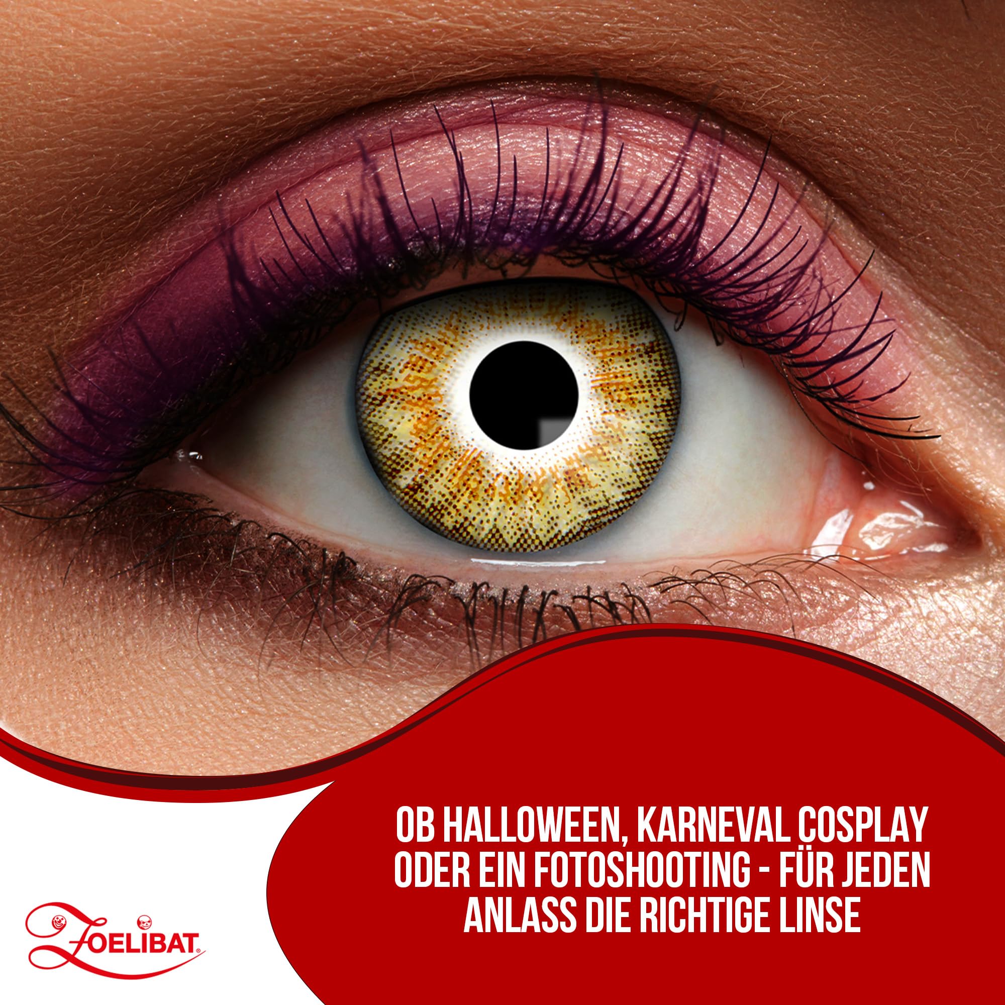 Zoelibat Eyecatcher Natürliche 12 Monats-Kontaktlinsen Pure Hazel 13