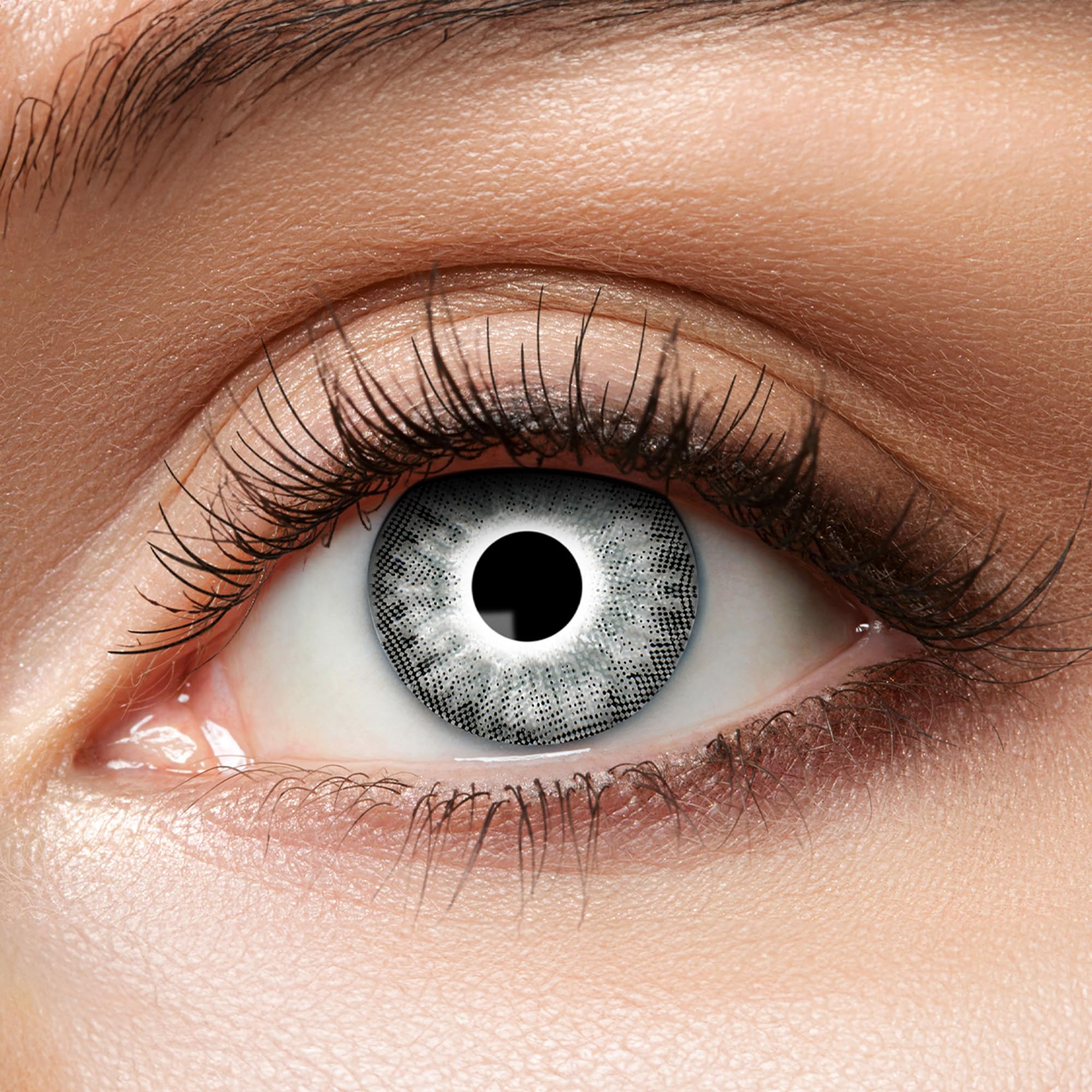 Zoelibat Eyecatcher Natürliche 12 Monats-Kontaktlinsen Sterling Grey 8