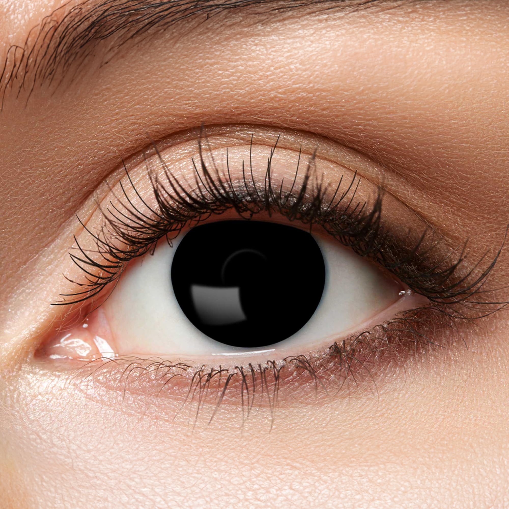 Zoelibat Eyecatcher 3-month contact lenses Blind Black 8