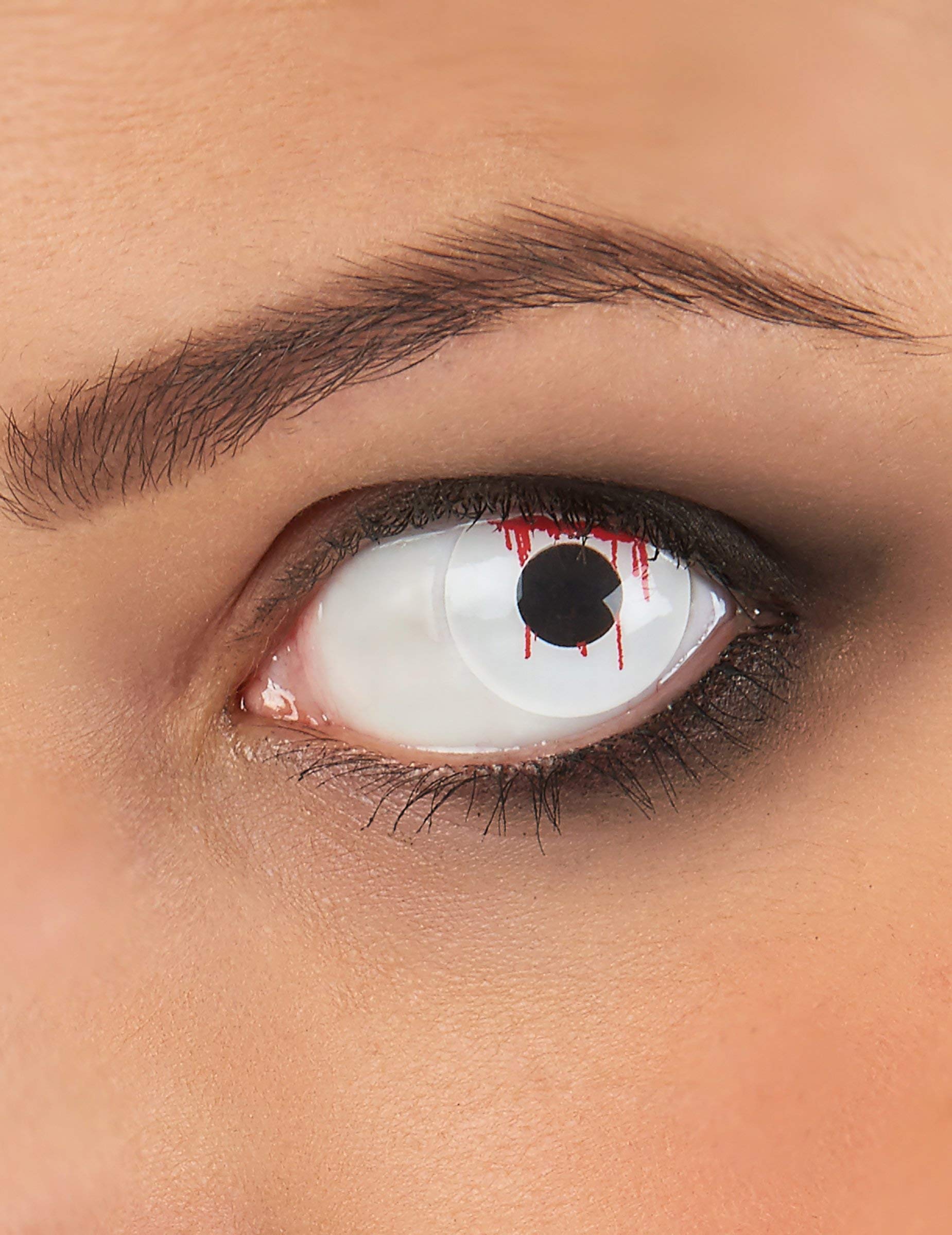 Zoelibat Eyecatcher 3-month contact lenses White Slash 10