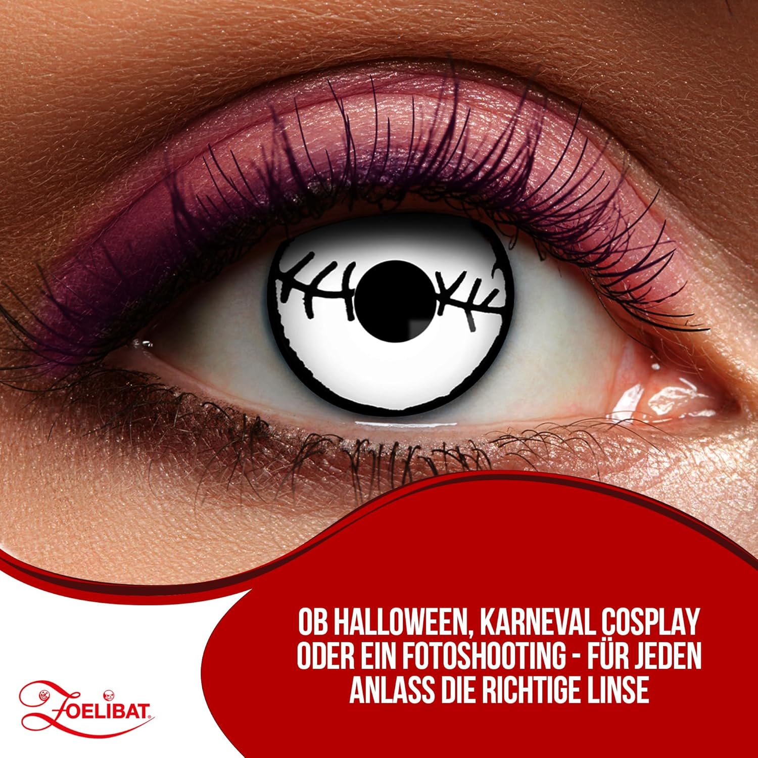 Zoelibat Eyecatcher 3-month contact lenses Mummy 13
