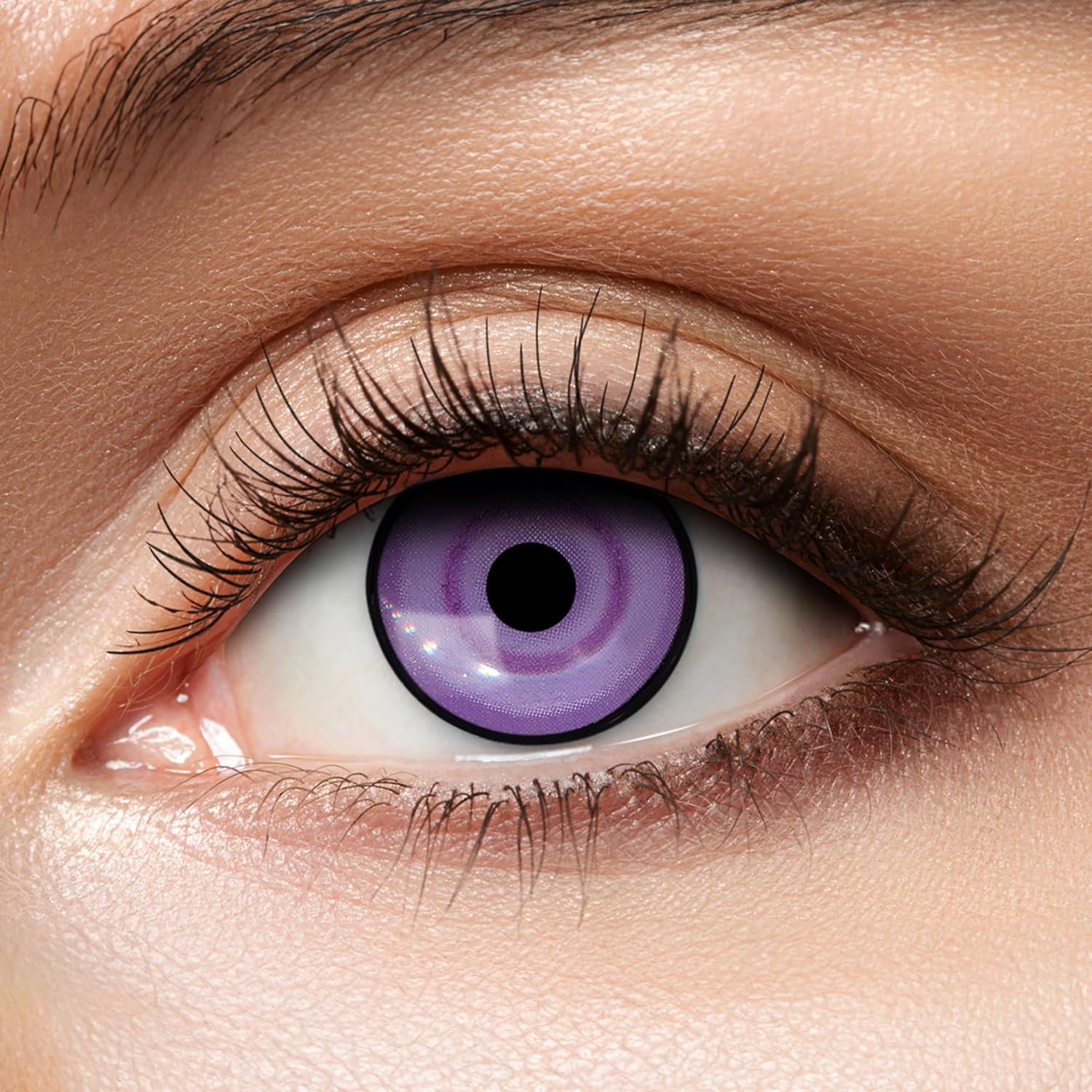 Zoelibat Eyecatcher 3-month contact lenses Purple Eye 8