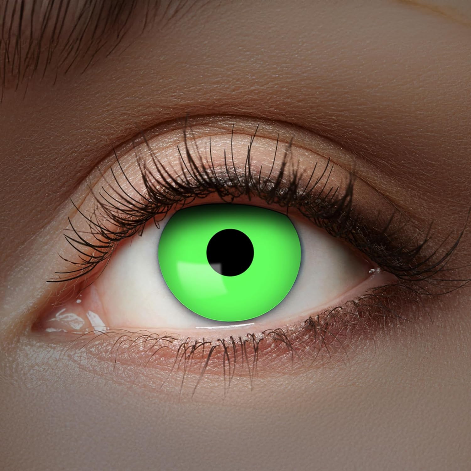 Zoelibat Eyecatcher UV 1 Monthly Contact Lenses Flash Green 8