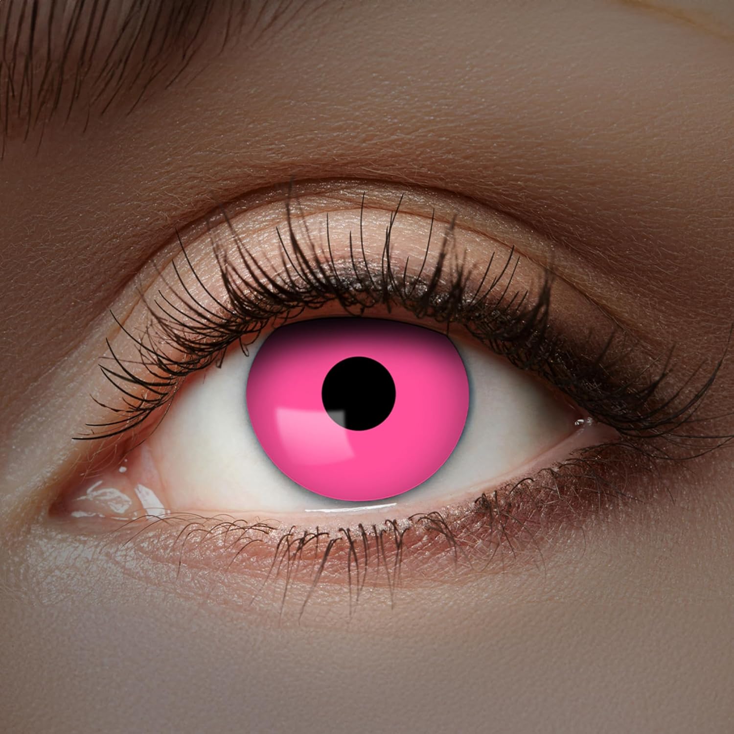 Zoelibat Eyecatcher UV 1 Month Contact Lenses Flash Pink 8