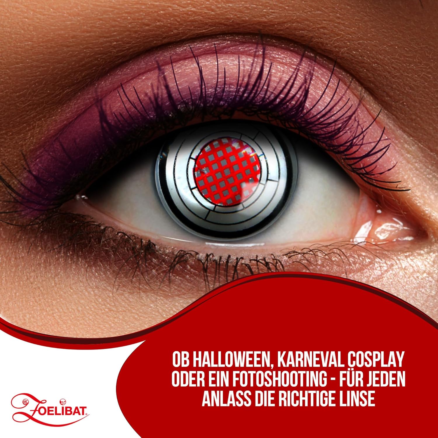 Zoelibat Eyecatcher 3-month contact lenses Robot 13