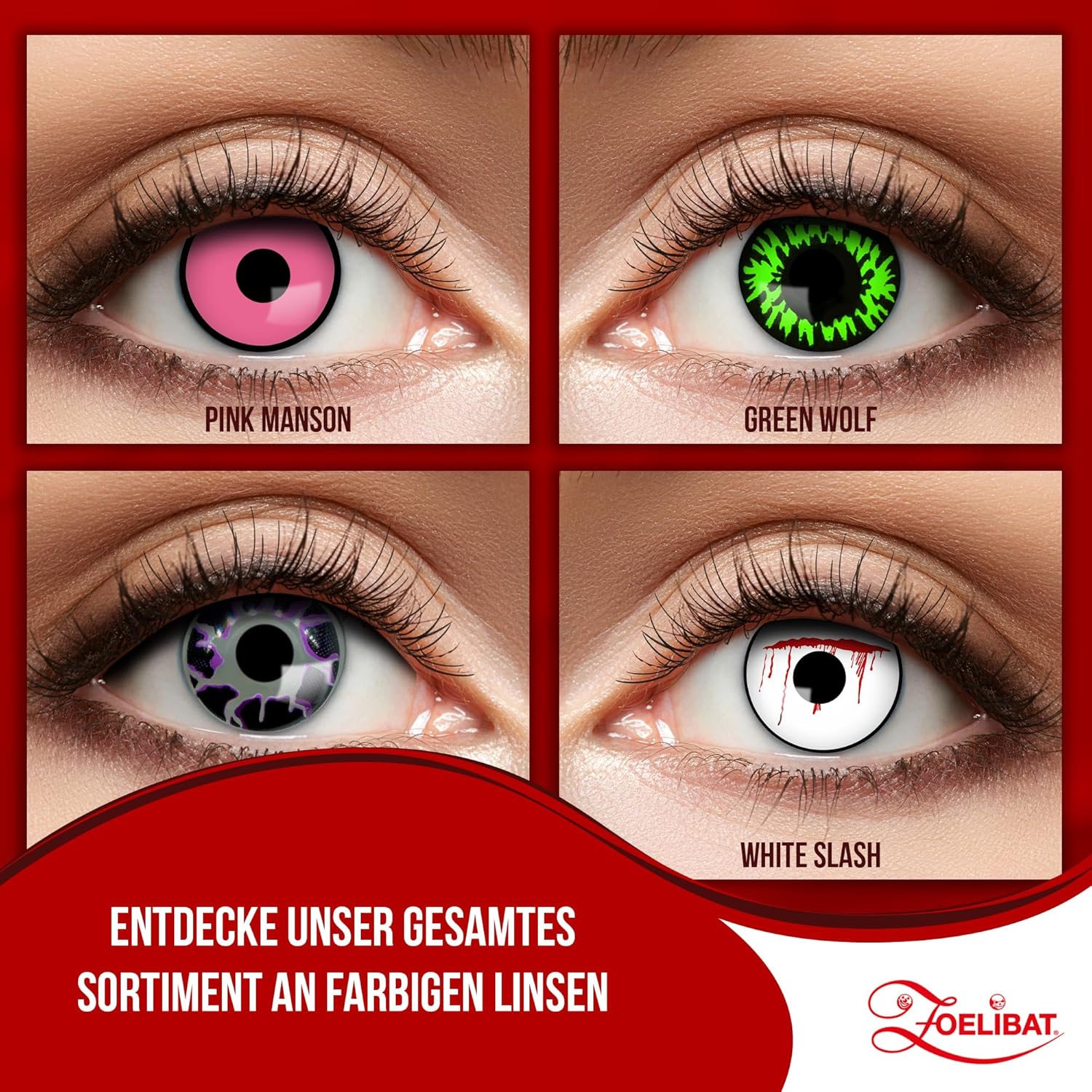 Zoelibat Eyecatcher 3-month contact lenses Light Sparkles 14