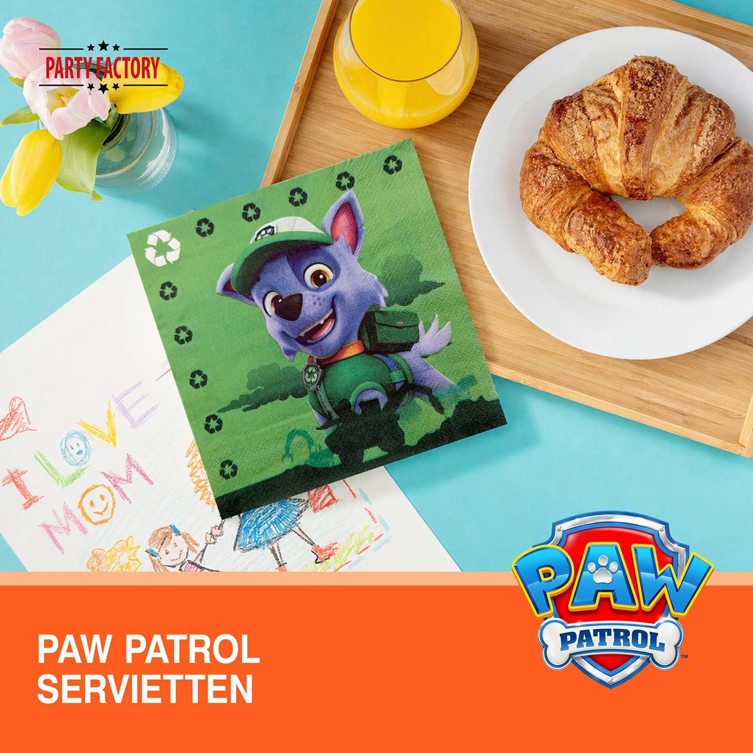 Paw Patrol Napkins 3-ply 20 pieces 3