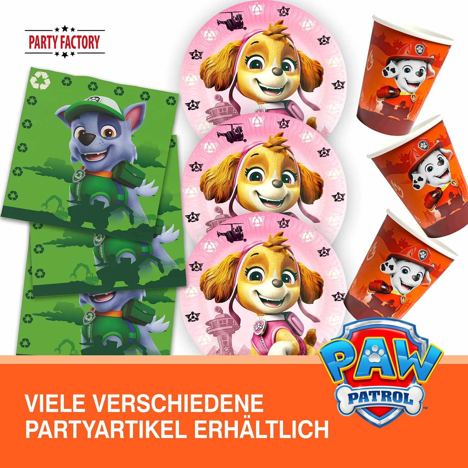 Paw Patrol Napkins 3-ply 20 pieces 6