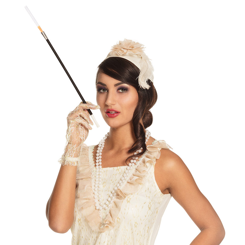 Cigarette holder 34 cm – Elegant accessory for Charleston, 1920s, costume 2