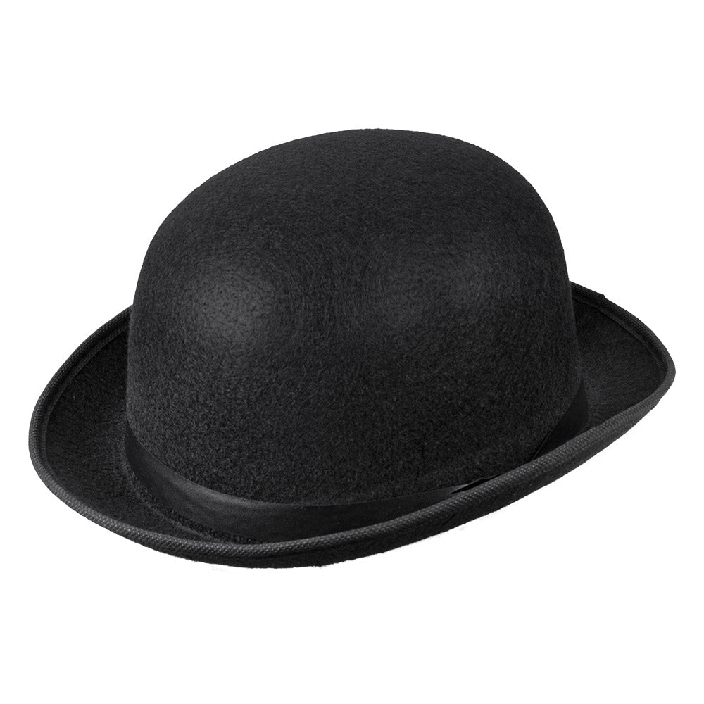 Derby bowler hat – a classic black hat for gentlemen's costumes, carnivals &amp; theatre. 2