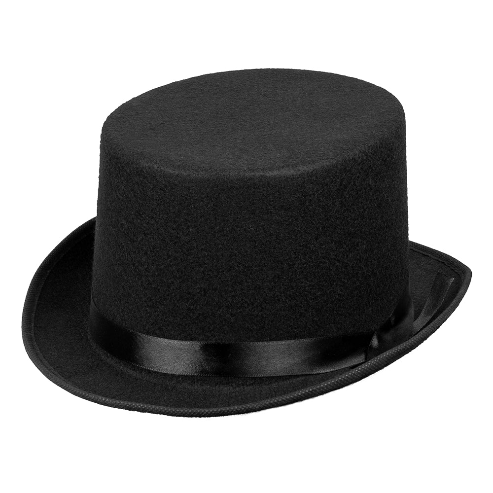 Zylinderhut Colin schwarz – Klassischer Hut für Gentleman Kostüm, Karneval & Party 2