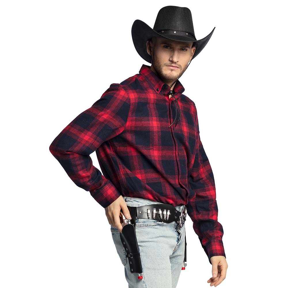 Wichita black cowboy hat – Wild West hat for cowboy costume &amp; carnival 7