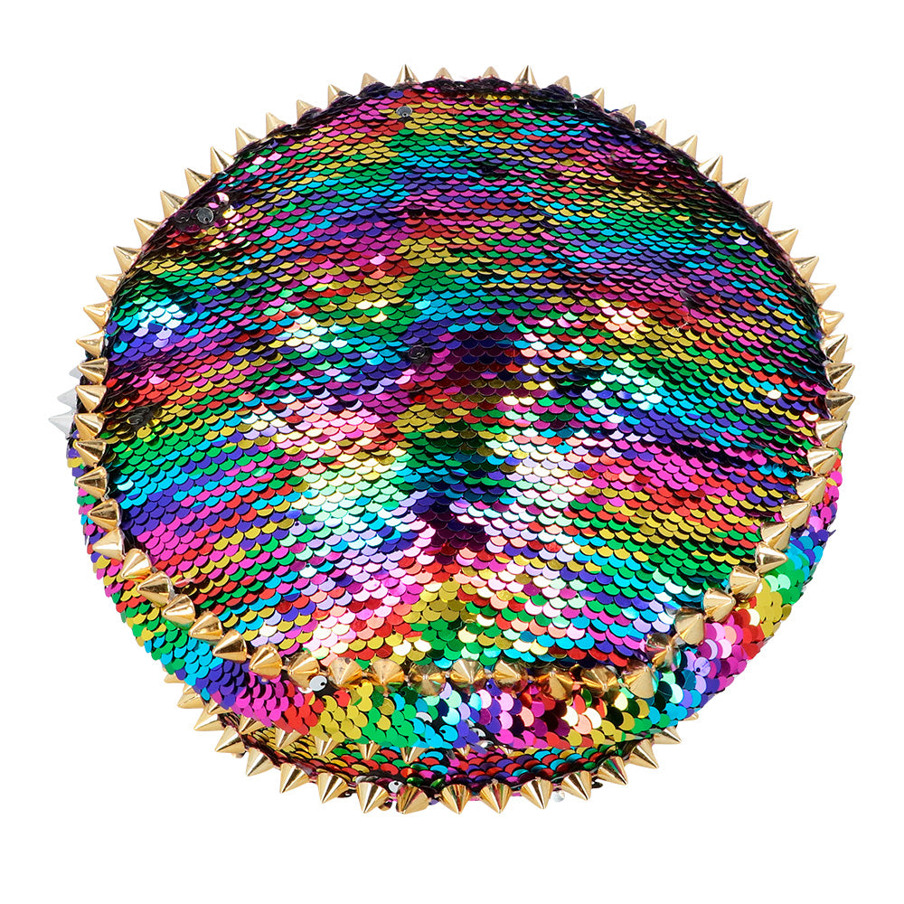 Rainbow Sparkle Beanie – Glittery cap, colorful, for carnival, festival &amp; theme party 5