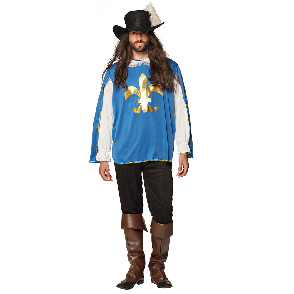 Walker brown boot covers, costume accessory for pirates and medieval costumes 2