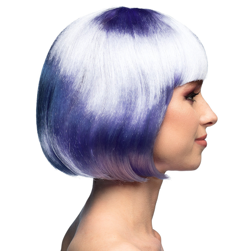 Cabaret light purple wig – short bob with bangs for women, carnival &amp; Mardi Gras 2