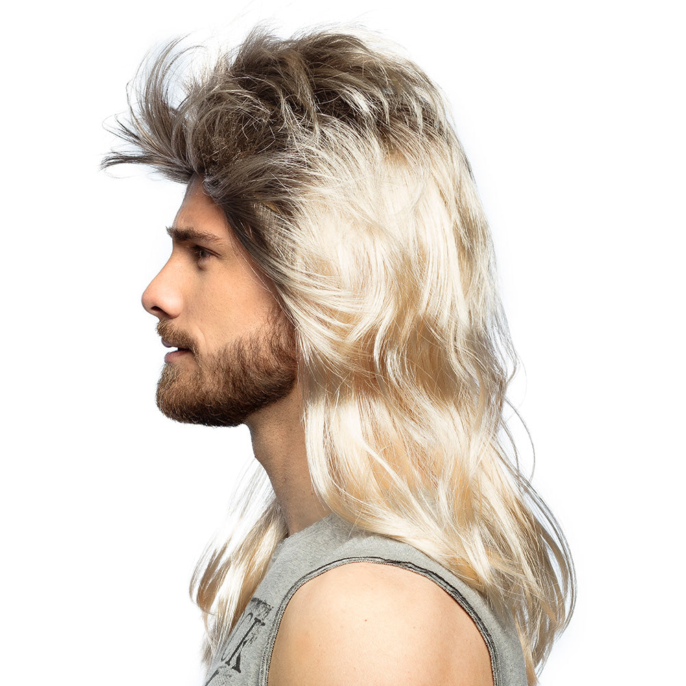 Perücke Ryan – 80er Jahre Rockstar Langhaar Perücke für Herren, Karneval & Party 2