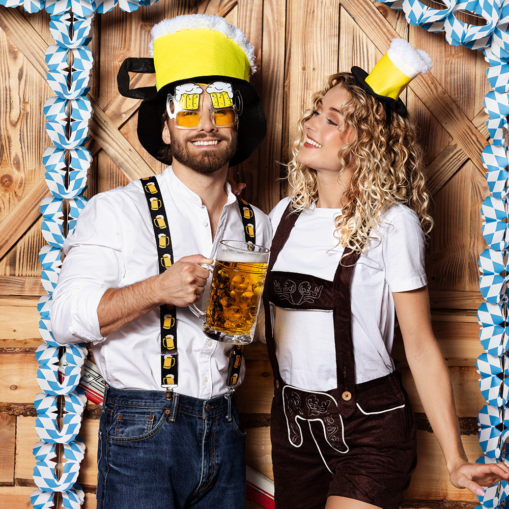 Hut Bier, Lustiger Partyhut in Bierkrug-Form für Herren & Damen, Oktoberfest 4