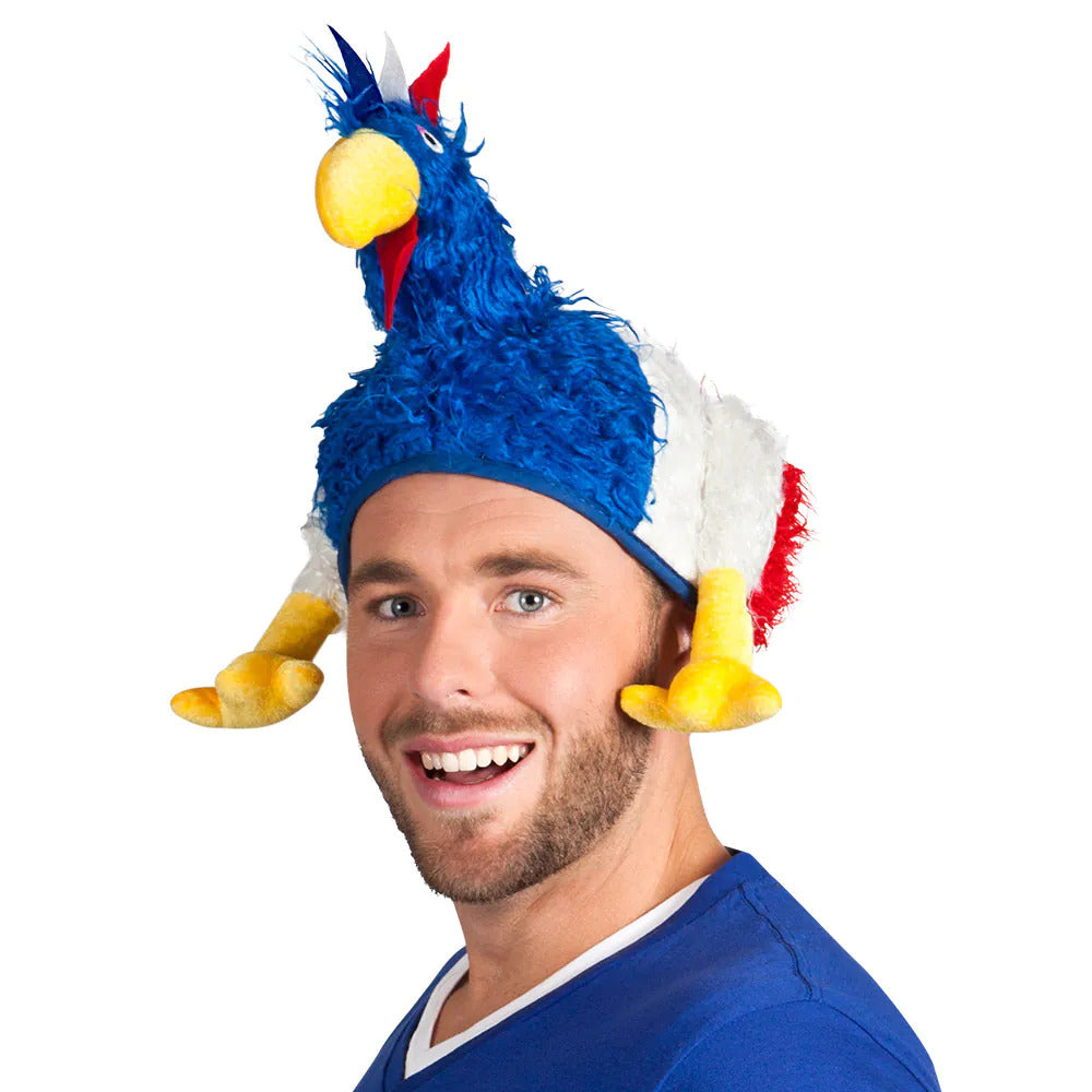 Hat Rooster France – Funny Party Headwear in National Colors 4