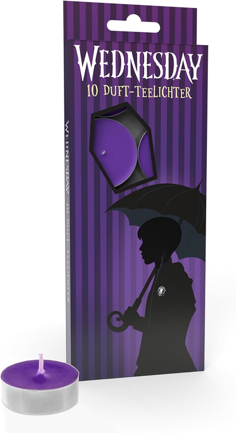 Wednesday Teelichter 10er Pack