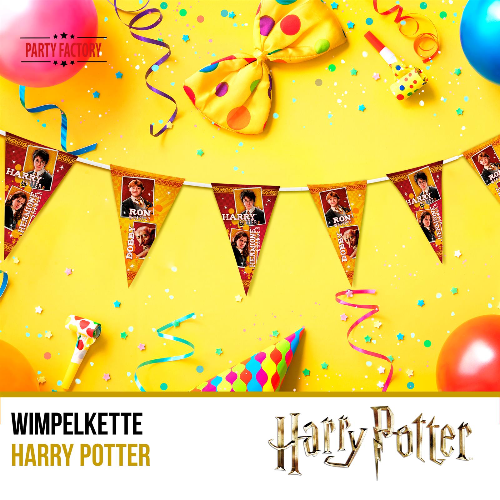 Harry Potter Wimpelkette 5 m 2