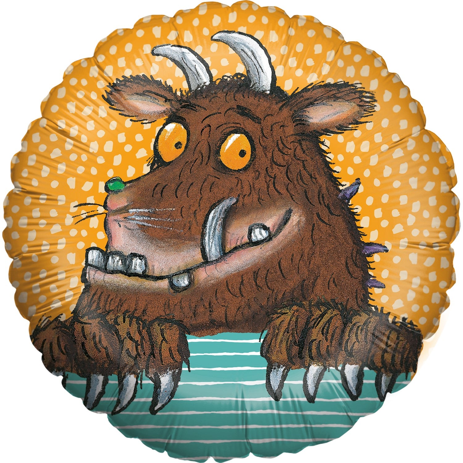 Der Grüffelo Folienballon rund ø45 cm Orange