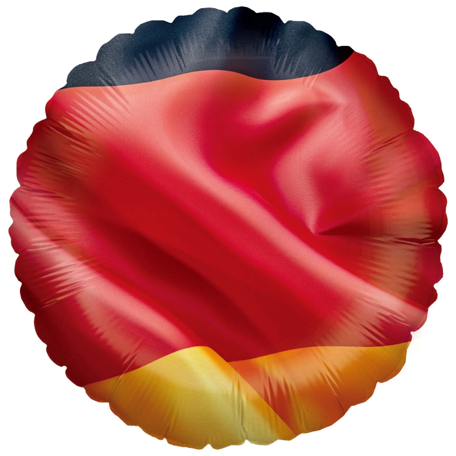 Fußball WM Folienballon Rund Deutschland Flagge ⌀45 cm EM Party Deko 8