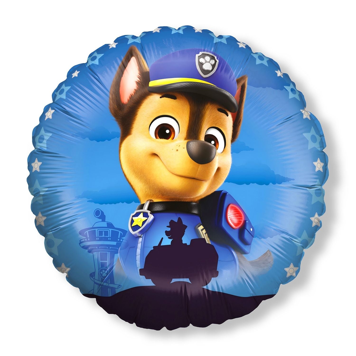 Paw Patrol Folienballon Chase Rund Blau ⌀ 45 cm