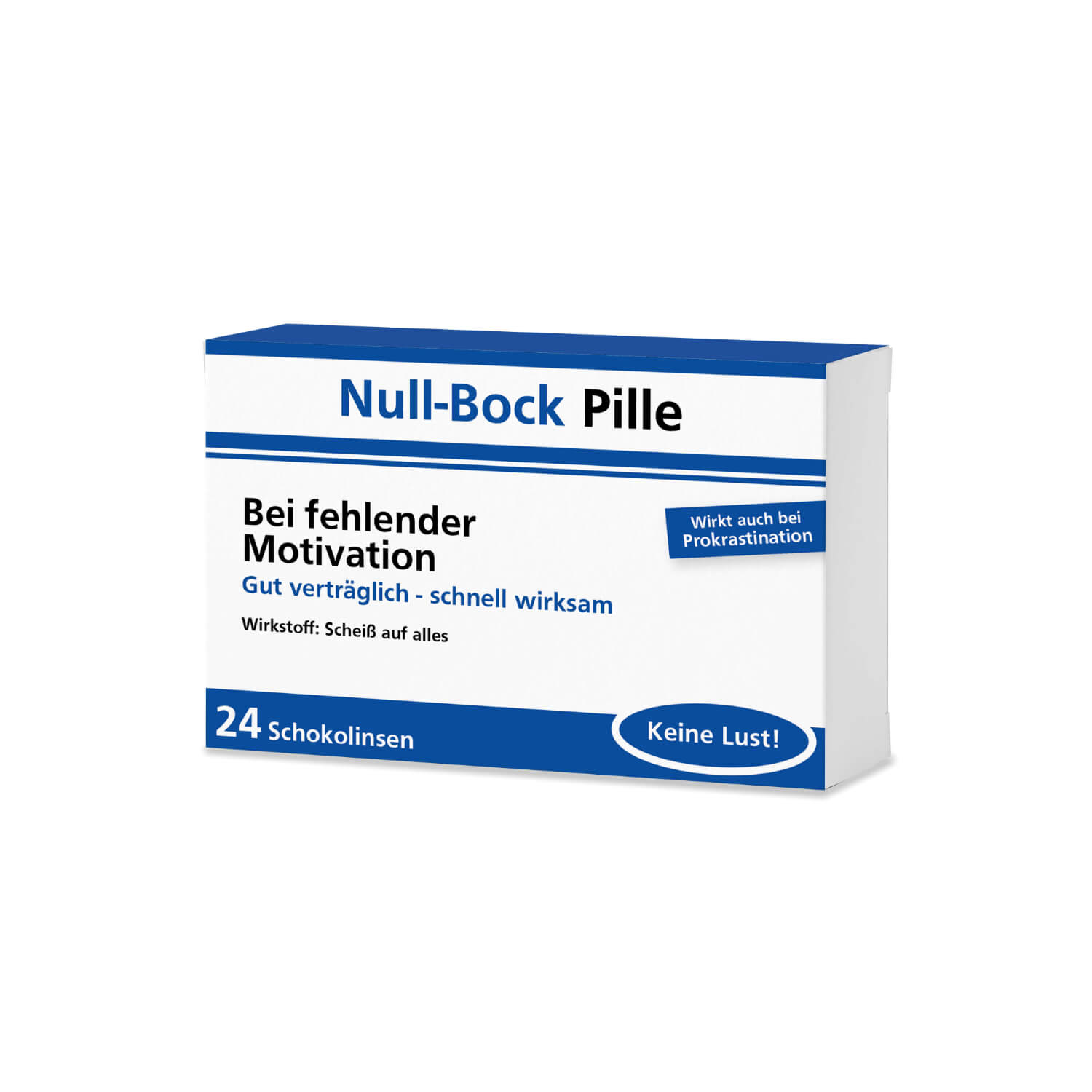 Scherztabletten Null Bock Pille 22g - Mindestabnahme 24er Display 4