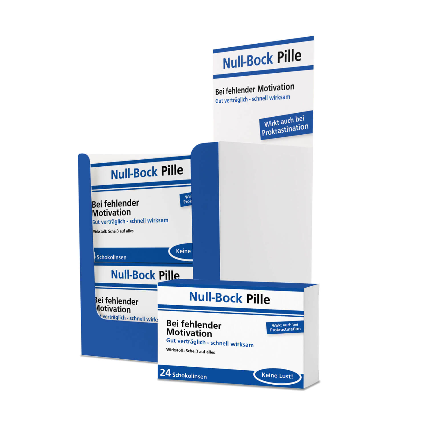 Scherztabletten Null Bock Pille 22g - Mindestabnahme 24er Display 3