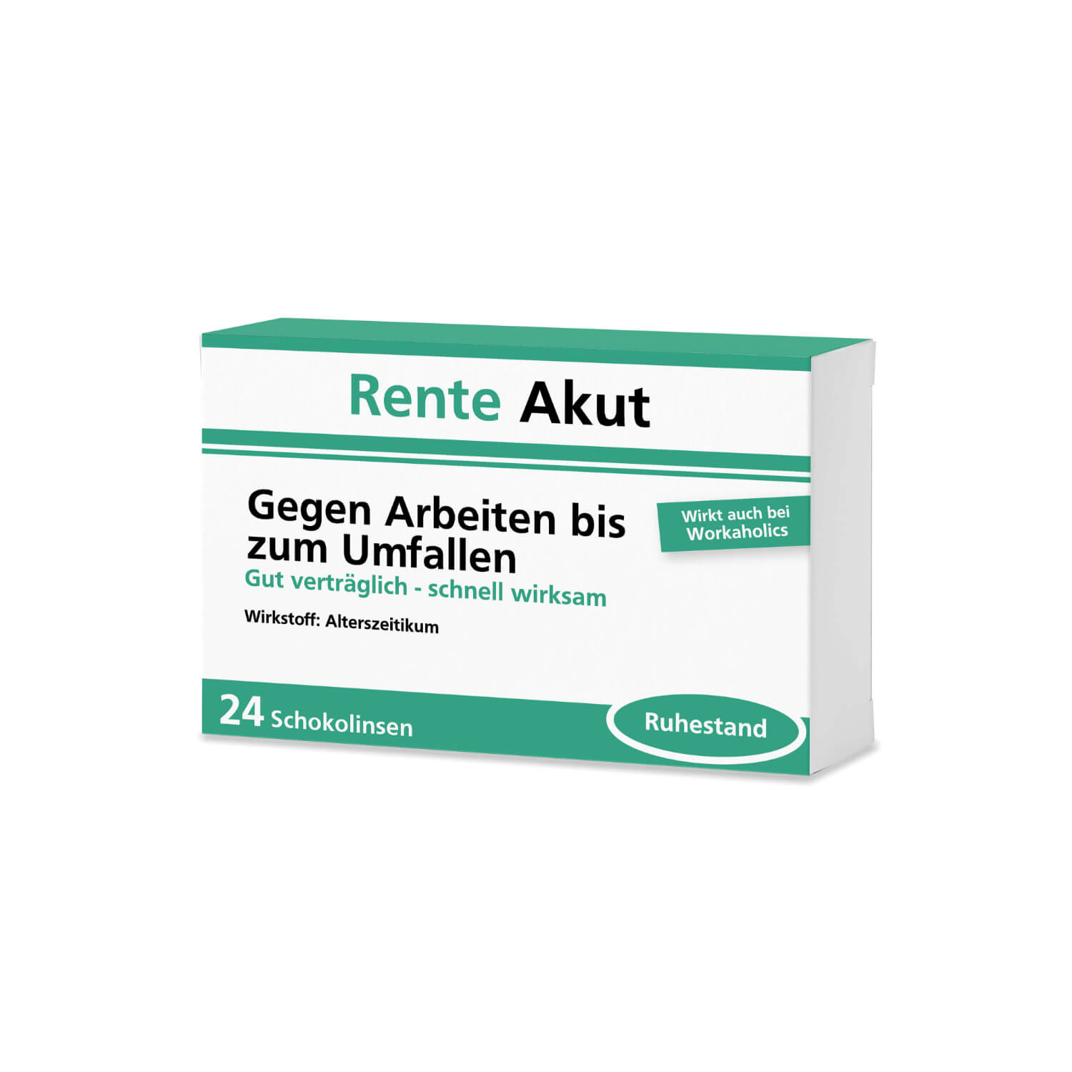 Scherztabletten Rente Akut 22g - Mindestabnahme 24er Display 4