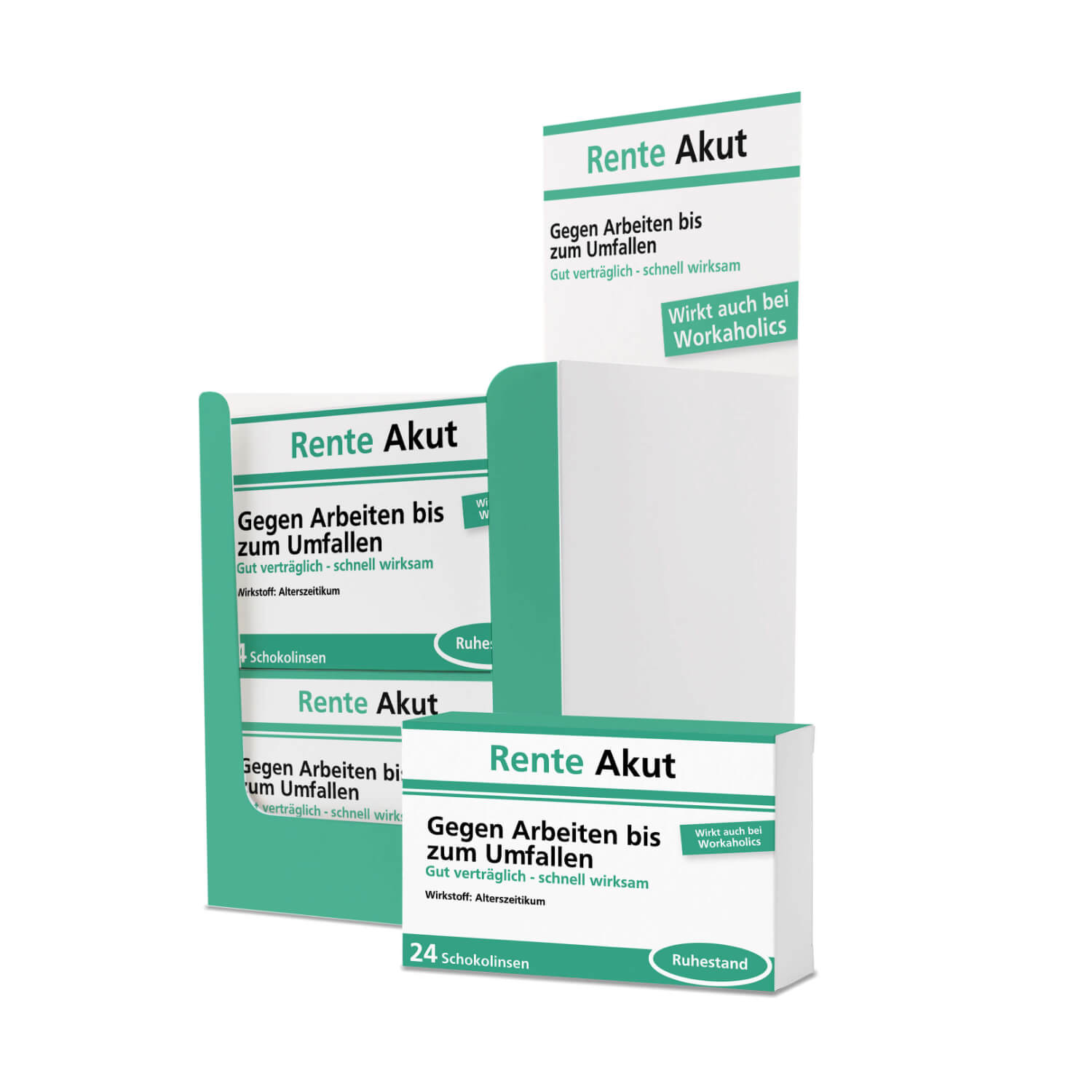 Scherztabletten Rente Akut 22g - Mindestabnahme 24er Display 3