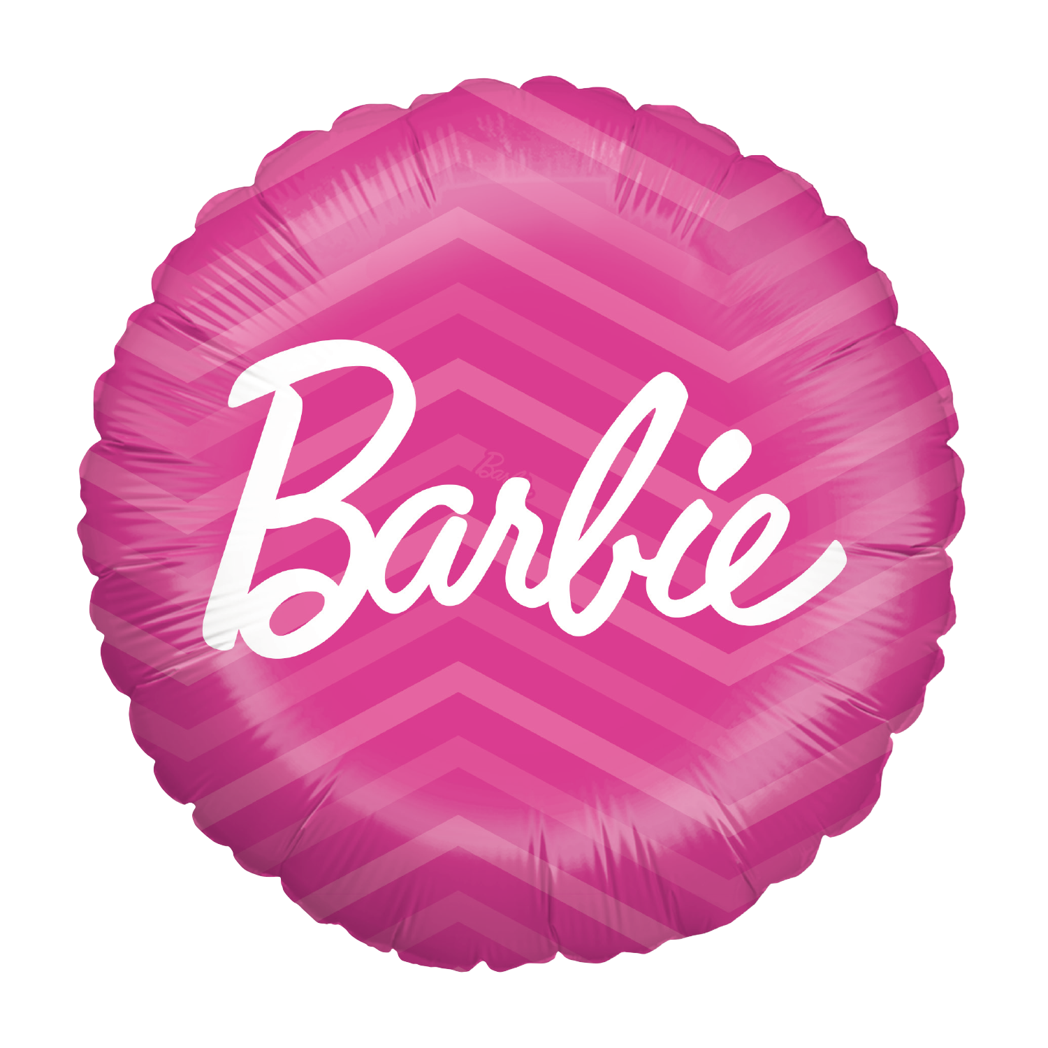 Foil Balloon Barbie Pink Round Ø45 cm 8
