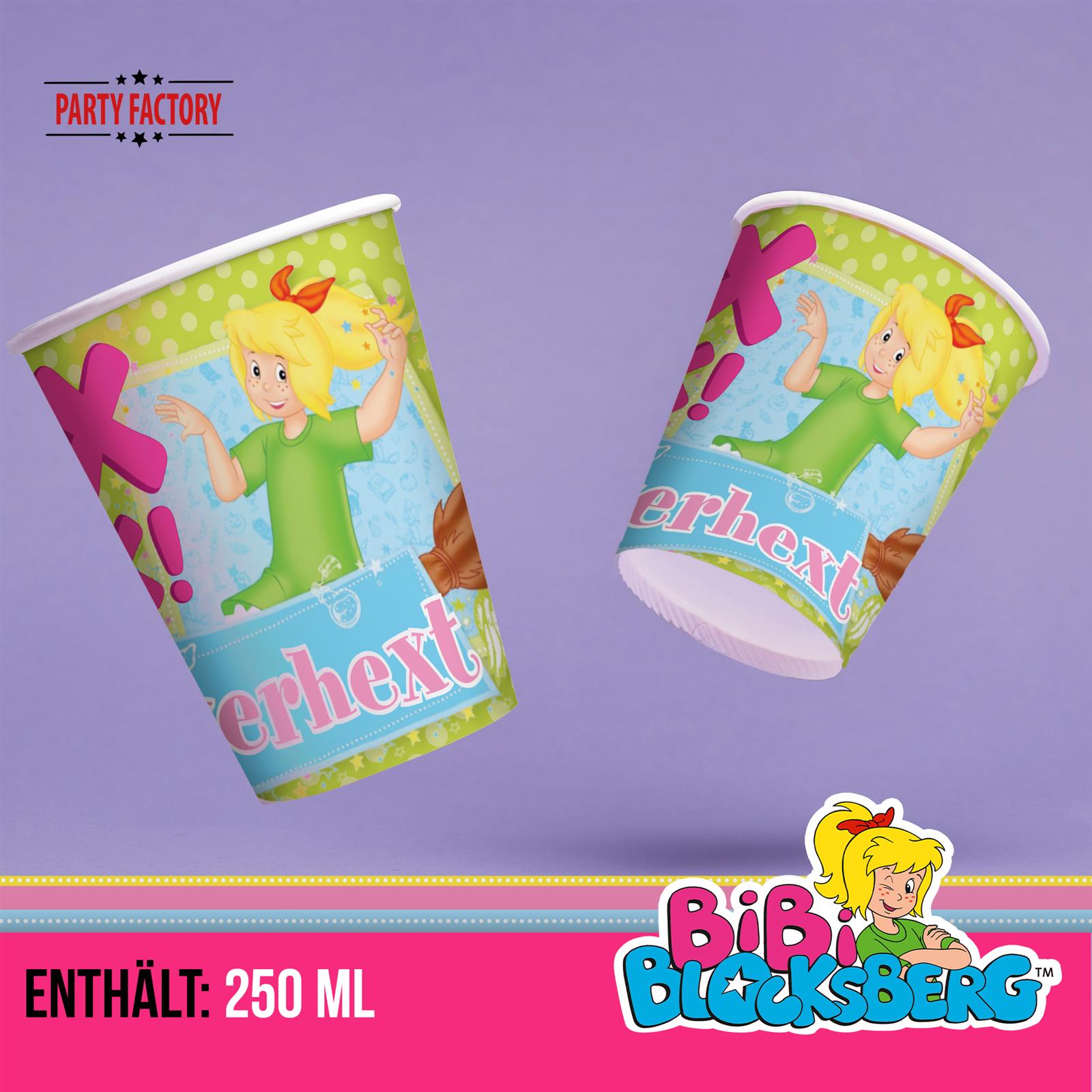 Bibi Blocksberg Becher 250 ml 10er-Pack 3