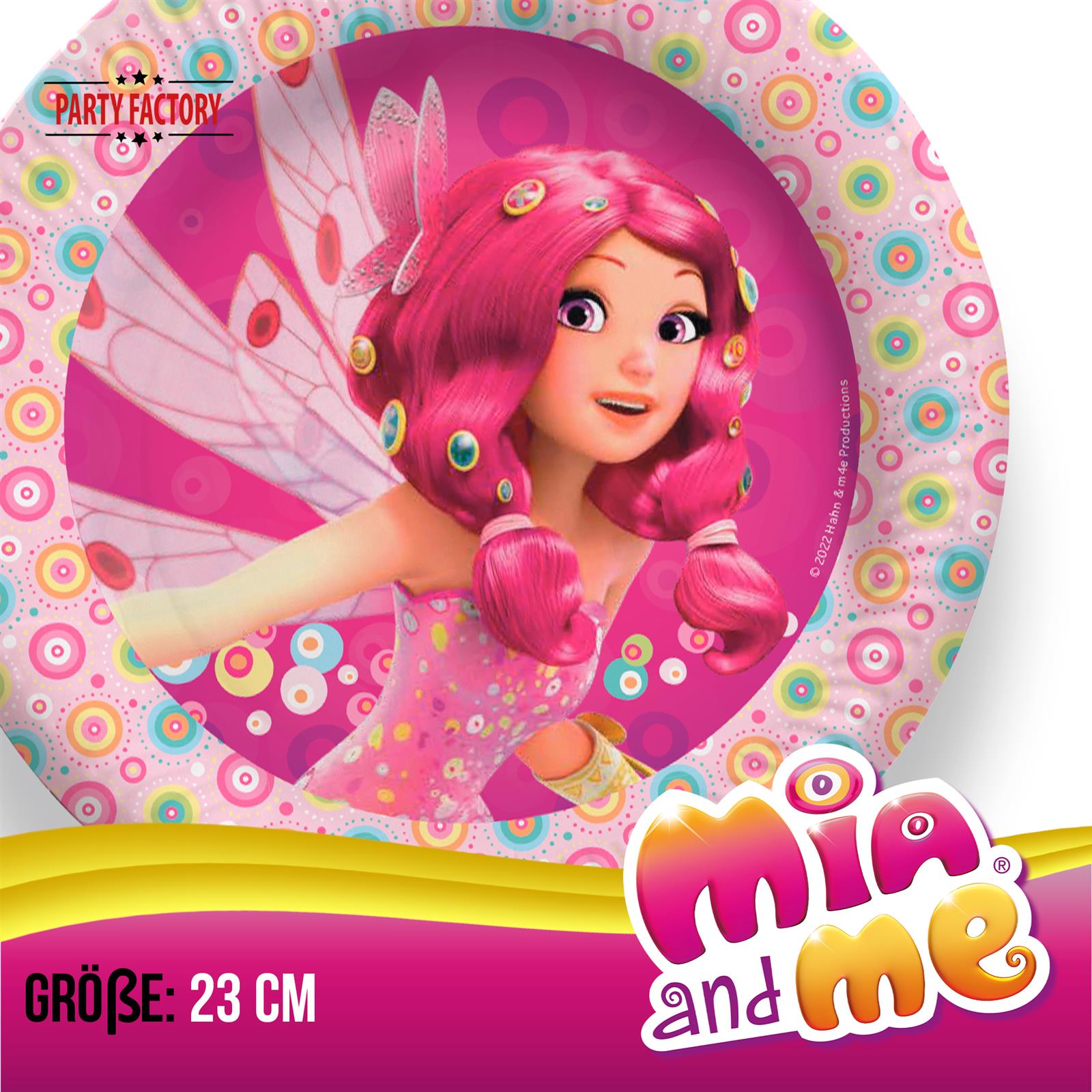 Mia and Me Paper Plates 23 cm 10 Pieces 3