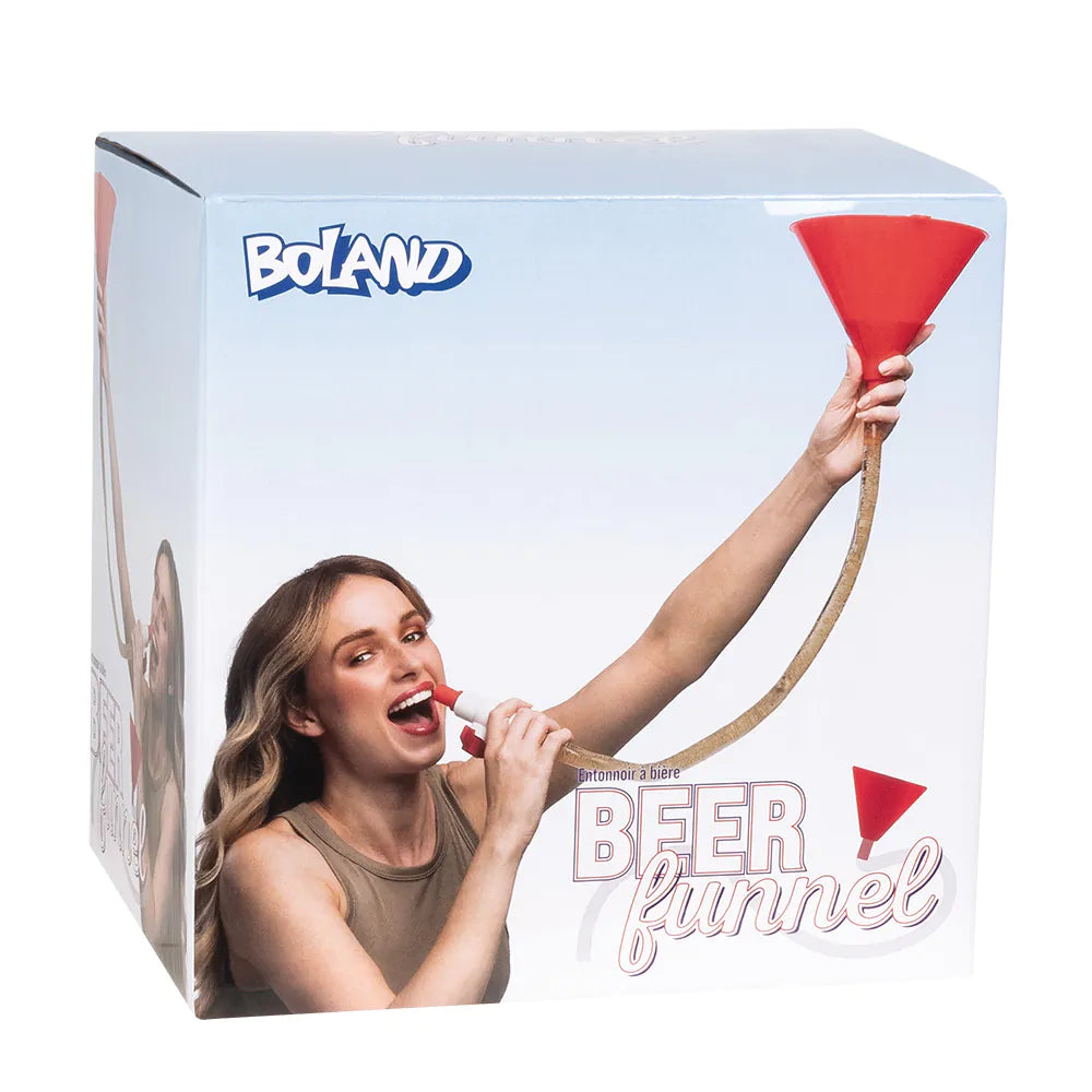 Party Trink Trichter Beer Funnel – Biertrichter mit Schlauch für Festival & Spaß