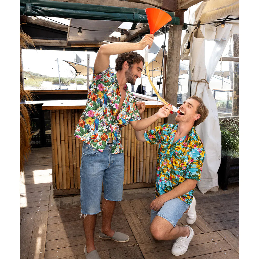 Party Drinking Funnel Beer Funnel – Beer Funnel with Hose for Festivals &amp; Fun 4