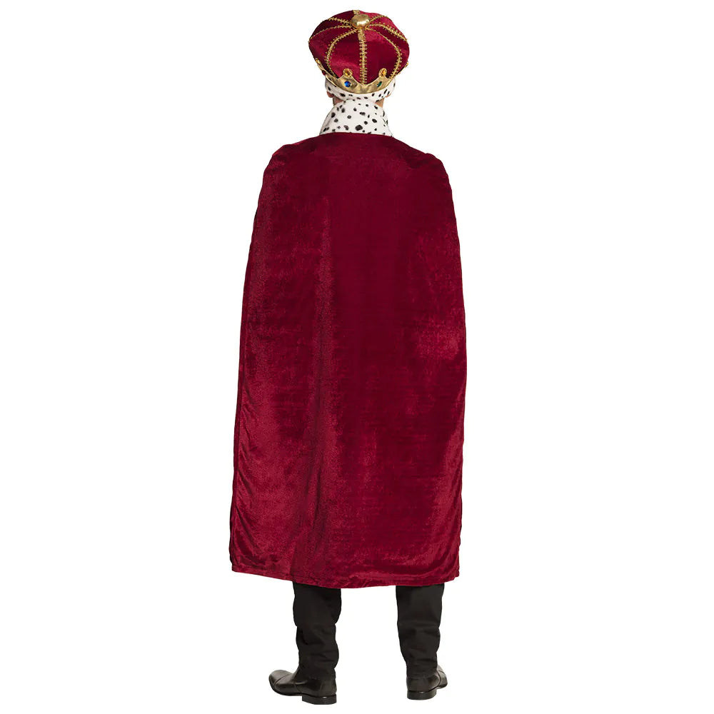 Majesty Set – King's Robe 140 cm &amp; Crown Set for King's Costume &amp; Carnival 3