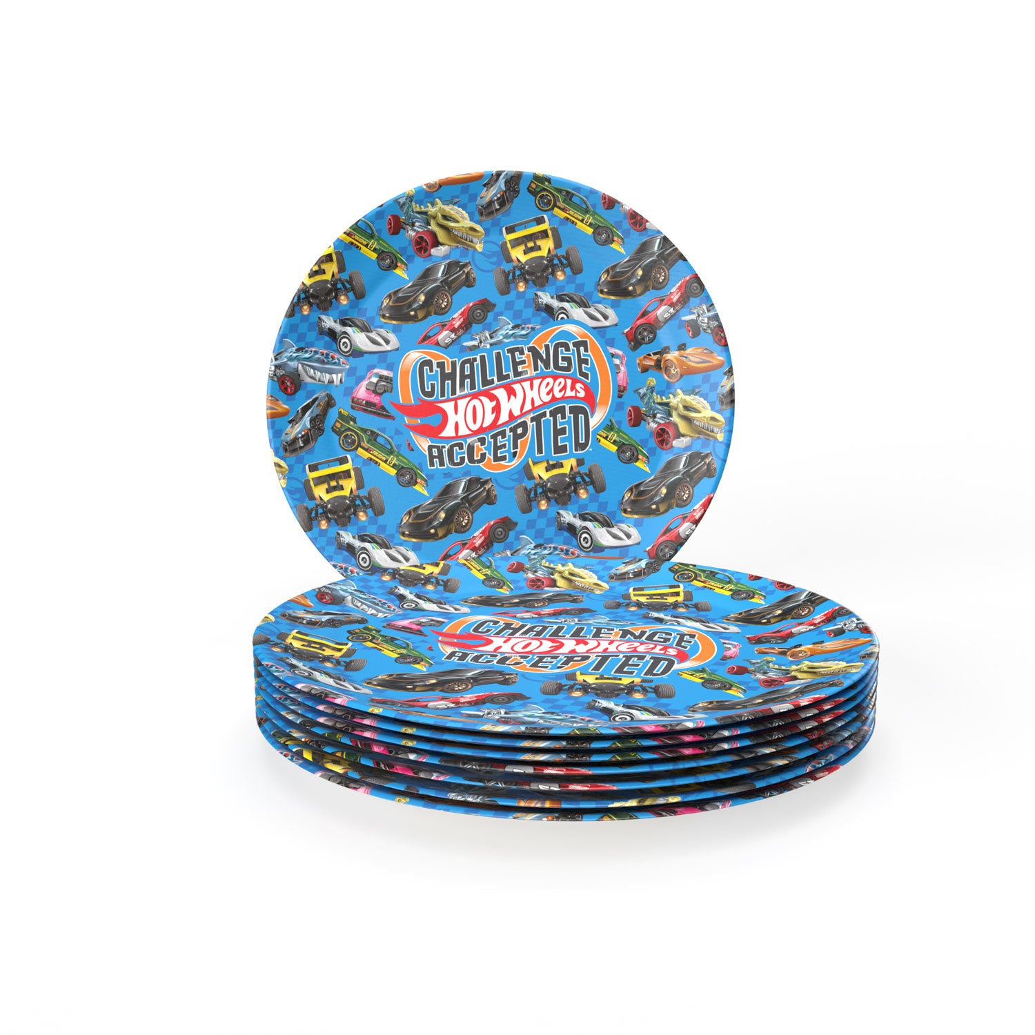 Hot Wheels Papp-Teller 23 cm 8 Stück 3