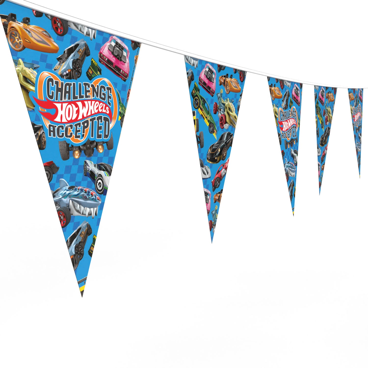 Hot Wheels Wimpelkette 5m 2