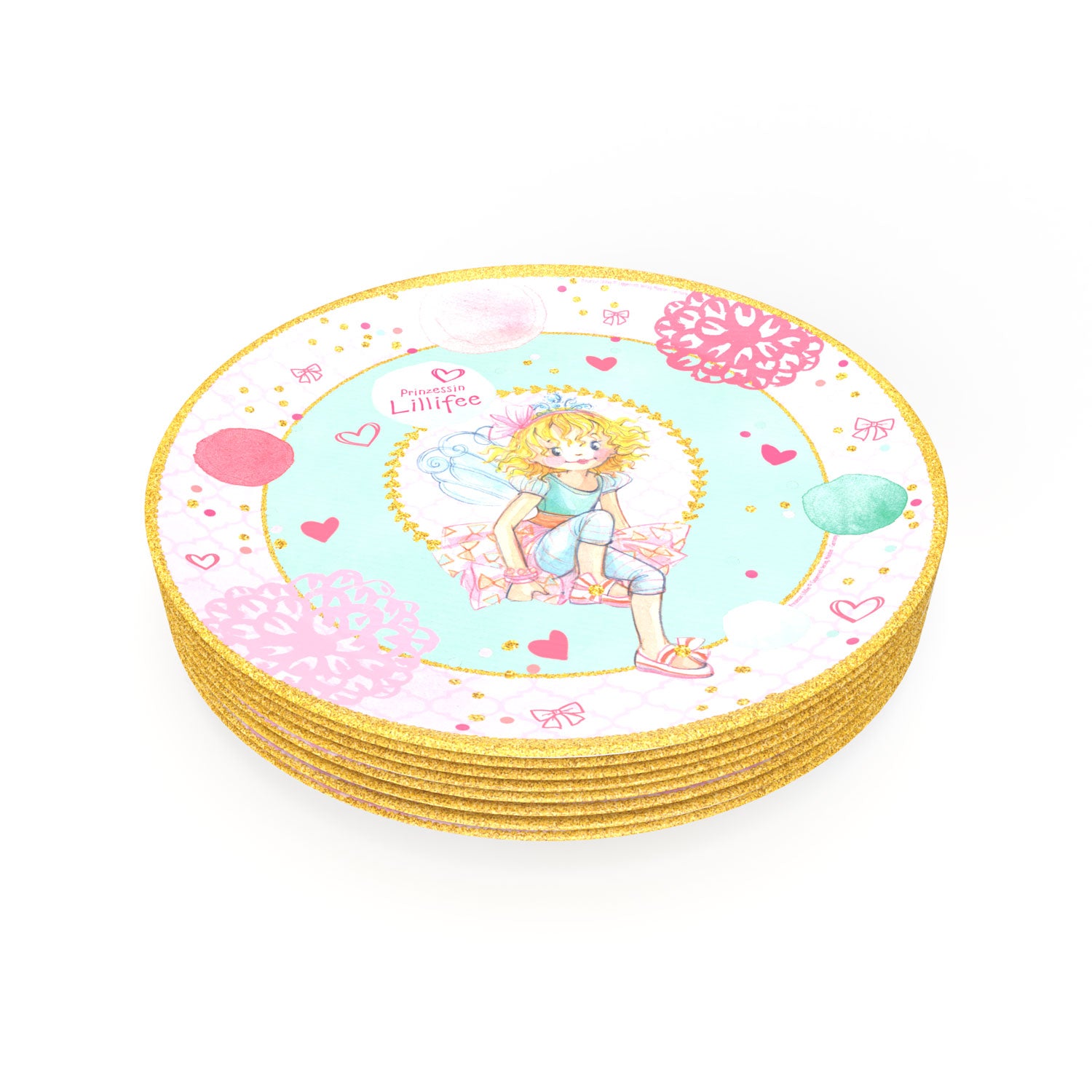 Die Prinzessin Lillifee Papp-Teller 23 cm 8 Stück 4