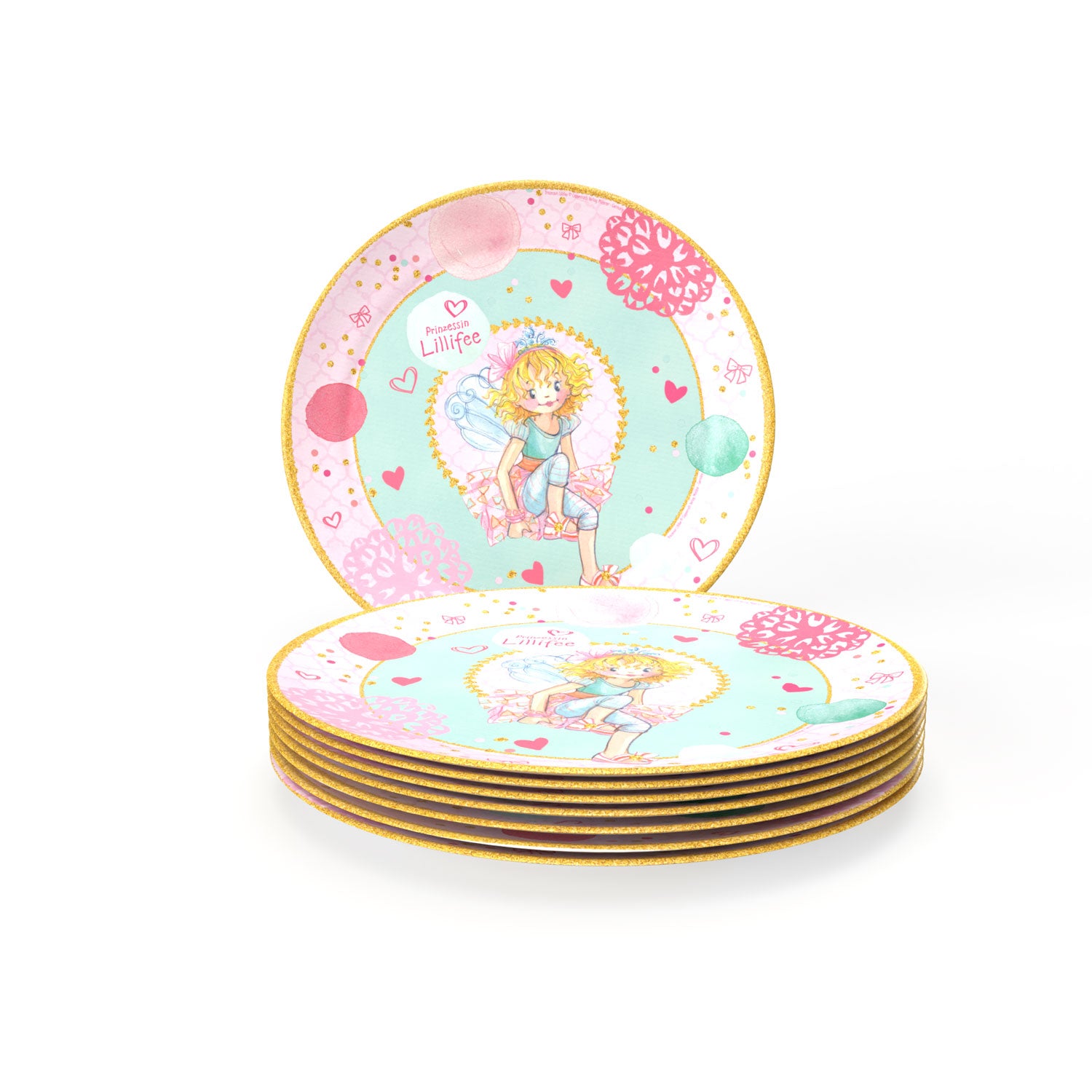 Die Prinzessin Lillifee Papp-Teller 23 cm 8 Stück 2