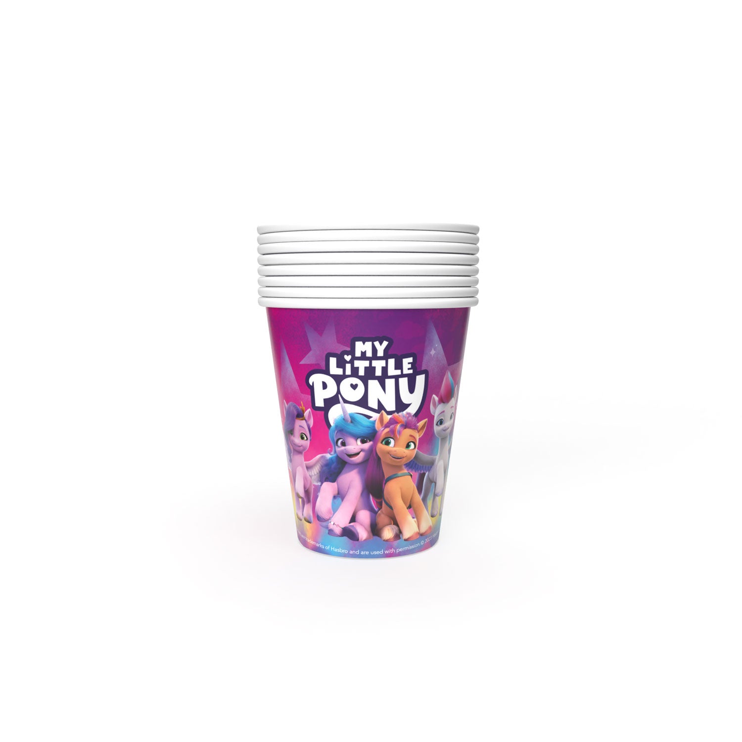My Little Pony Cups 250 ml Pack of 8 5